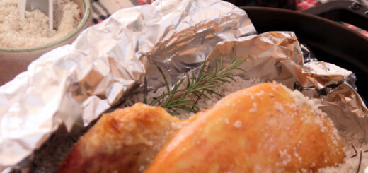 Pintade en croûte de sel, Château Couhins-Lurton rouge 2016