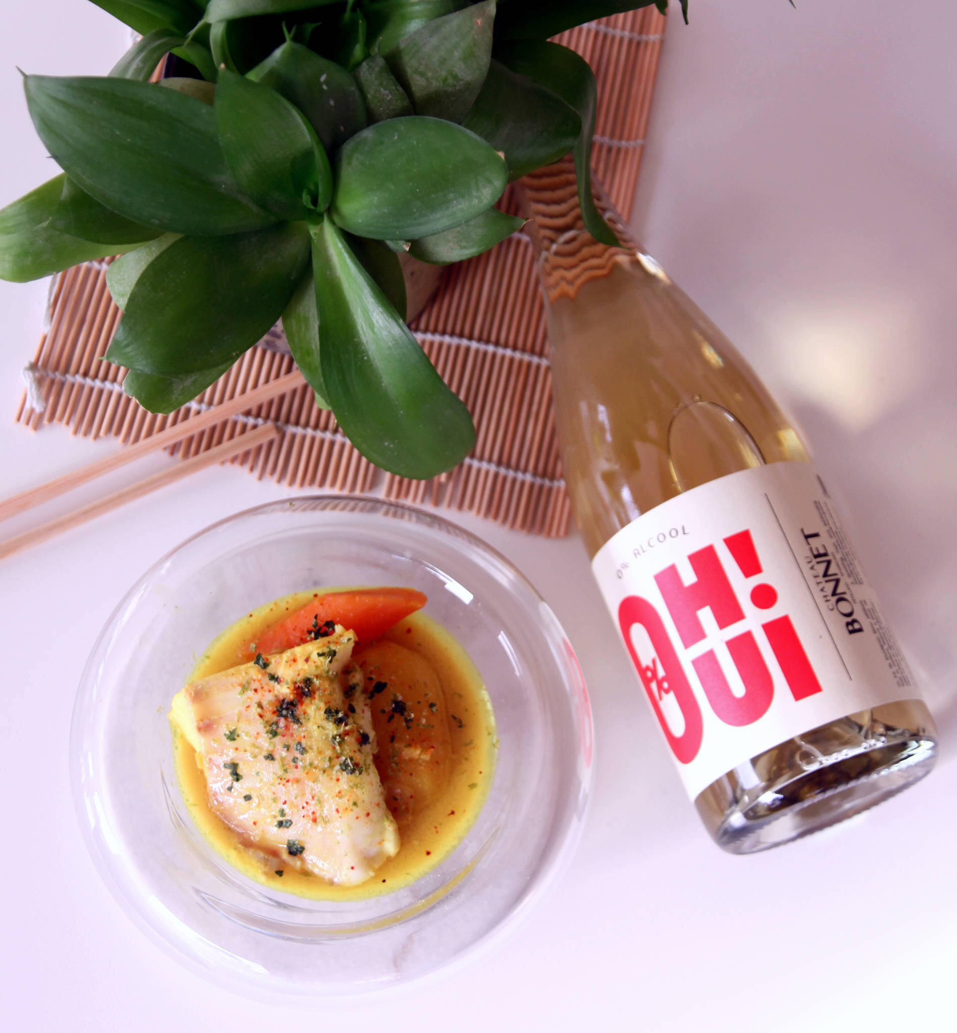 Curry de cabillaud, Oh oui ! pétillant