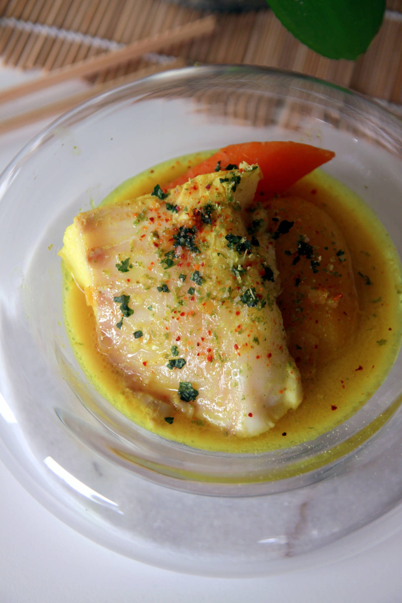 Curry de cabillaud, Oh oui ! pétillant