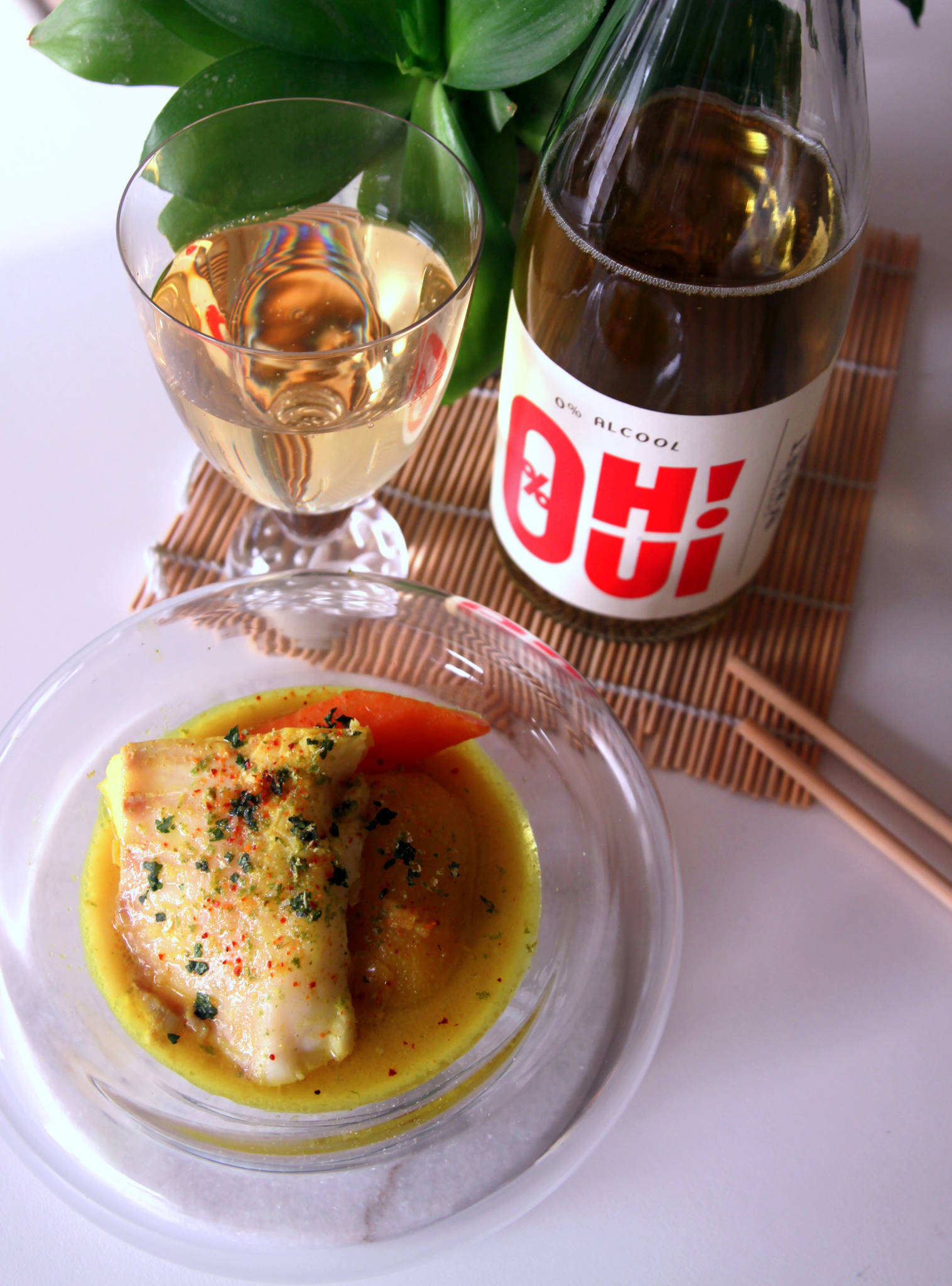 Curry de cabillaud, Oh oui ! pétillant