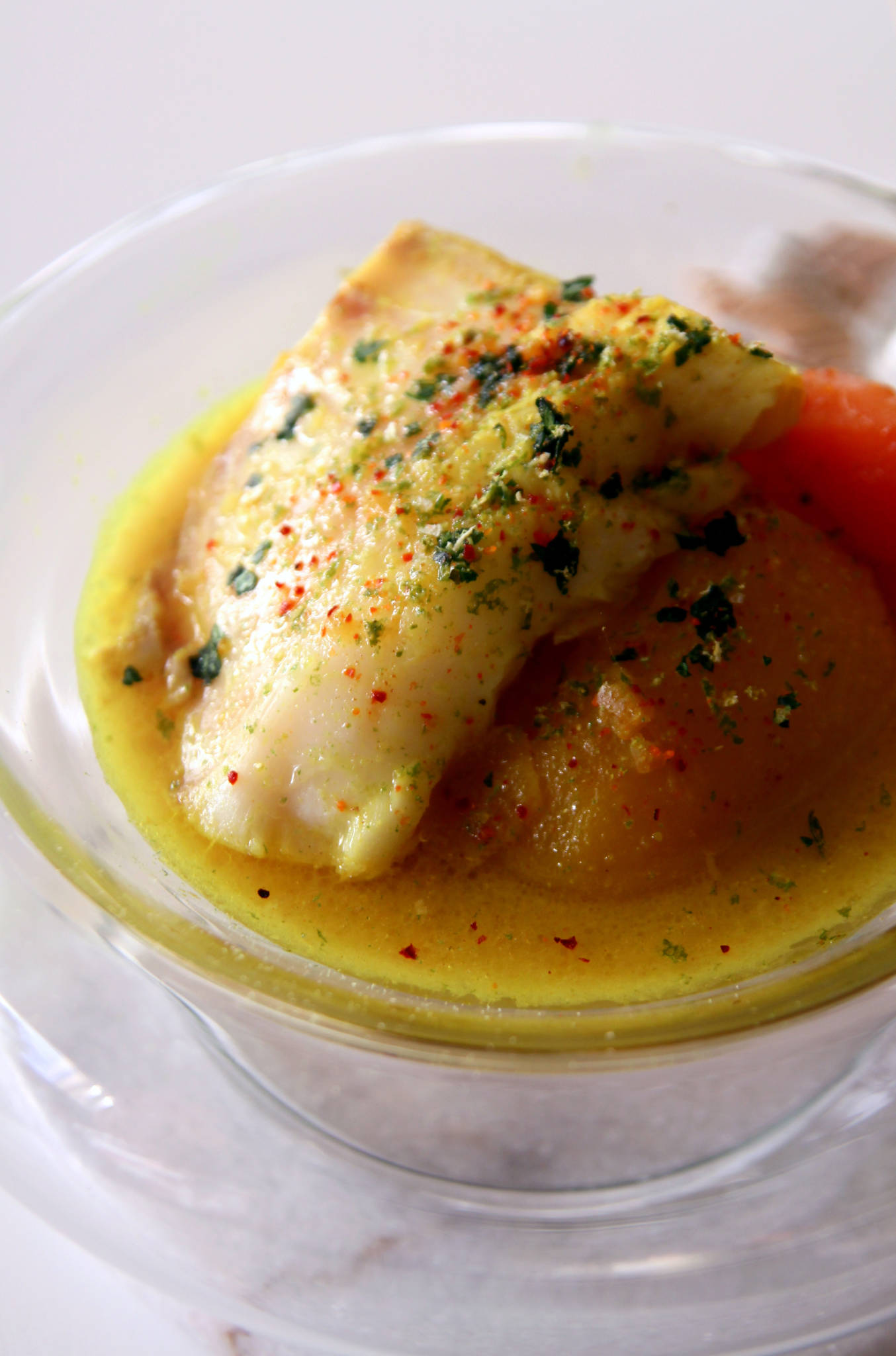 Curry de cabillaud, Oh oui ! pétillant